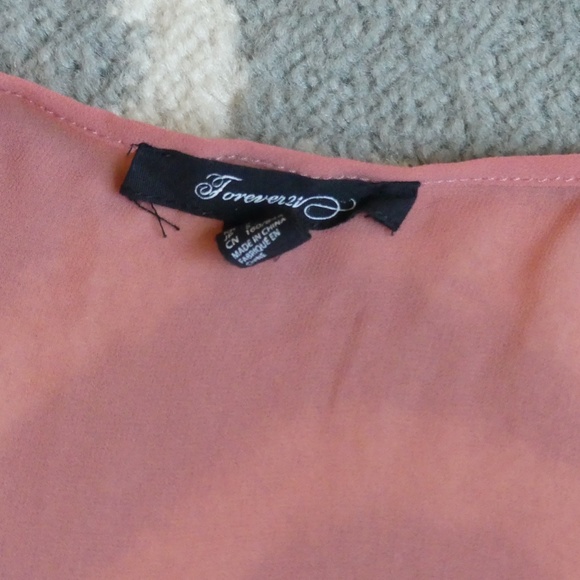 Flowy Tiered Tank Top - FOREVER 21 - Picture 4 of 5